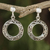 Sterling silver filigree earrings, 'Beautiful Moons' - Fair Trade Jewelry Sterling Silver Filigree Earrings