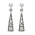 Sterling silver dangle earrings, 'Fantasy' - Sterling Silver Openwork Earrings