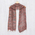 Cotton scarf, 'Breezy Red and Grey' - Thai Red and Grey Cotton Scarf (image 2b) thumbail