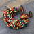 Wood beaded bracelet, 'Trang Belle' - Multicolor Wood Beaded Artisan Crafted Bracelet (image 2c) thumbail