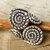 Sterling silver wrap ring, 'Spiral of Love' - Fair Trade Sterling Silver Wrap Ring (image 2b) thumbail