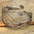 Sterling silver cuff bracelet, 'Ocean Currents' - Modern Sterling Cuff from Thailand (image 2) thumbail