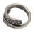 Sterling silver wrap ring, 'Written in Stone' - Thai Handmade Sterling Silver Wrap Ring