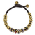 Jasper and brass beaded bracelet, 'Rainbow Helix' - Multicolor Jasper and Brass Beaded Bracelet thumbail