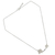 Blue topaz pendant necklace, 'Family Love' - Elephant Family Sterling Silver Pendant Necklace (image 2b) thumbail