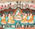 Die Lehre - altthailändische Tempelkunst Buddha-Malerei
