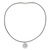 Collar con colgante de topacio blanco - Collar con Colgante Zodiaco Géminis en Plata de Ley y Topacio