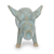 Celadon ceramic figurine, 'Flying Blue Pig' - Handcrafted Blue Ceramic Flying Pig from Thailand (image 2c) thumbail