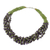 Amethyst and peridot torsade necklace, 'Lilac Spring' - Handmade Amethyst and Peridot Beaded Torsade Necklace (image 2b) thumbail