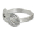 Men's sterling silver ring, 'Infinity Knot' - Men's Brushed Silver Infinity Symbol Motif Ring (image 2b) thumbail