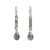 Labradorite dangle earrings, 'Enchanted Spirit' - Fair Trade Earrings with Sterling Silver and Labradorite thumbail