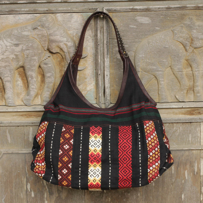 UNICEF Market | Handmade Thai Naga Tribe Style Shoulder Bag - Naga Chic