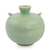 Celadon ceramic vase, 'Rice Fields' - Artisan Crafted Green Thai Celadon Ceramic Bud Vase (image 2a) thumbail