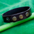 Leather bracelet, 'Exotic Rustic' - Handmade Brown Leather Bracelet with Brass Studs (image 2b) thumbail