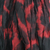 Silk scarf, 'Nocturnal Dance' - Black Red Tie-dye Silk Scarf Crafted by Hand in Thailand (image 2e) thumbail