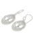 Sterling silver dangle earrings, 'Celtic Tree' - Celtic Style Tree Earrings Handmade in Sterling Silver (image 2b) thumbail