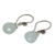 Chalcedony dangle earrings, 'Subtle' - Hand Made Thai Silver and Chalcedony Dangle Earrings (image 2b) thumbail