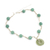 Jade pendant necklace, 'Natural Spirit' - Jade Pendant Necklace on Knotted Cords from Thailand