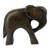 Wood sculpture, 'Thai Elephant' - Hand Carved Raintree Wood Sculpture from Thailand (image 2b) thumbail