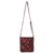 Cotton shoulder bag, 'Red Siam' - Thai Applique Red Cotton Shoulder Bag with 3 Pockets (image 2a) thumbail