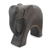 Wood sculpture, 'Brown Thai Elephant' - Hand Carved Thai Raintree Wood Brown Elephant Sculpture (image 2b) thumbail