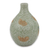 Jarrón de cerámica Celadon, 'Mariposa mandarina' - Jarrón de cerámica celadon verde hecho a mano tailandés