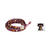 Wickelarmband aus Jaspis - Wickelarmband aus Jaspis und Leder, Karen Hill Tribe, Silber