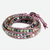 Jasper wrap bracelet, 'Orchid Romance' - Wrap Bracelet with Colorful Jasper and Hill Tribe Silver