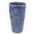 Celadon ceramic mug, 'Royal Blue Orchid' - Hand Crafted Dark Blue Celadon Ceramic Mug from Thailand (image 2b) thumbail