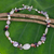 Cultured pearl and multi-gemstone necklace, 'Lilac Whisper' - Hand Knotted Pearl and Multi-Gemstone Necklace thumbail