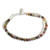 Jasper and cultured pearl beaded bracelet, 'Ethnic Fantasy' - Fair Trade Handcrafted 950 Silver Bracelet with Polished Jas (image 2b) thumbail