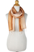 Rayon and silk blend scarf, 'Caramel Shimmer' - Silky Rayon Blend Scarf for Women Crafted in Thailand (image 2d) thumbail