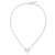 Sterling silver pendant necklace, 'Delicate Beauty' - Feminine Necklace from Thailand in Sterling Silver thumbail