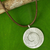 Sterling silver pendant necklace, 'One' - Artisan Crafted Silver Pendant Necklace from Thailand
