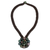 Jasper flower pendant necklace, 'Made to Bloom' - Flower Pendant Necklace with Assorted Jasper Beads