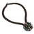 Jasper flower pendant necklace, 'Made to Bloom' - Flower Pendant Necklace with Assorted Jasper Beads