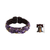 Amethyst cuff bracelet, 'Violet Twilight' - Brown Crocheted Cuff Bracelet with Amethyst Beading (image 2j) thumbail