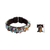 Multi-gemstone cuff bracelet, 'Colorful Day' - Fair Trade Multi Gemstone Beaded Crocheted Cuff Bracelet (image 2j) thumbail