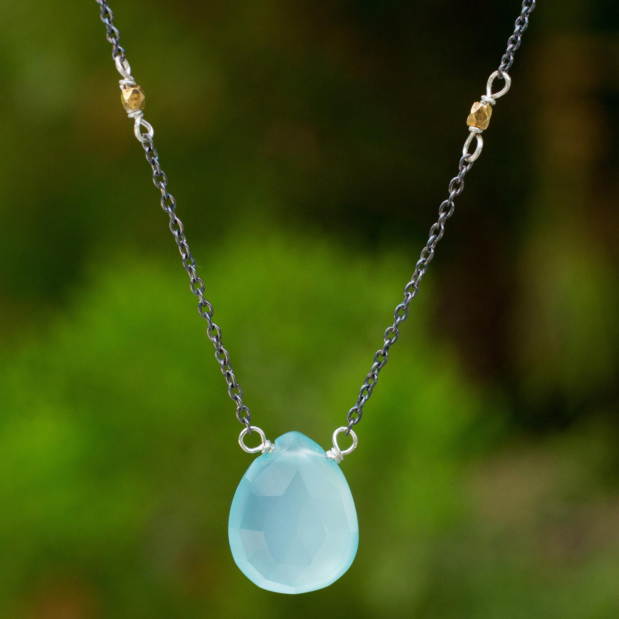 chalcedony necklace