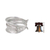 Silver cuff bracelet, 'The Fish' - Fish Shape Silver Cuff Bracelet Handmade Hill Tribe Jewelry (image 2j) thumbail