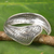 Silver cuff bracelet, 'Swimming Fish' - Handmade Silver Fish Cuff Bracelet Thai Hill Tribe Jewelry (image 2b) thumbail
