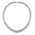 Sterling silver collar necklace, 'Lace Garland' - Lacy Collar Necklace Handcrafted of Sterling Silver (image 2a) thumbail