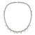 Sterling silver collar necklace, 'Deco Lace' - Fair Trade Artisan Necklace Crafted from 925 Sterling Silver (image 2a) thumbail