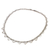 Sterling silver collar necklace, 'Deco Lace' - Fair Trade Artisan Necklace Crafted from 925 Sterling Silver (image 2b) thumbail