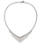 Sterling silver collar necklace, 'Vintage Mesh' - Sterling Silver Mesh Style Collar Necklace from Thailand
