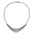 Sterling silver collar necklace, 'Elegant Lace' - Vintage Style Collar Necklace in 925 Sterling Silver (image 2a) thumbail