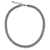 collar de plata esterlina - Collar de Plata de Ley 925 con Diseño Curvo Serpentina