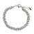 Sterling silver beaded bracelet, 'Thai Garland' - Thai Sterling Silver 925 Beaded Women's Bracelet (image 2a) thumbail