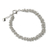 Sterling silver beaded bracelet, 'Thai Garland' - Thai Sterling Silver 925 Beaded Women's Bracelet (image 2b) thumbail