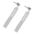 Sterling silver waterfall earrings, 'Mandarin Fringe' - Contemporary Sterling Silver Waterfall Style Earrings (image p251730) thumbail